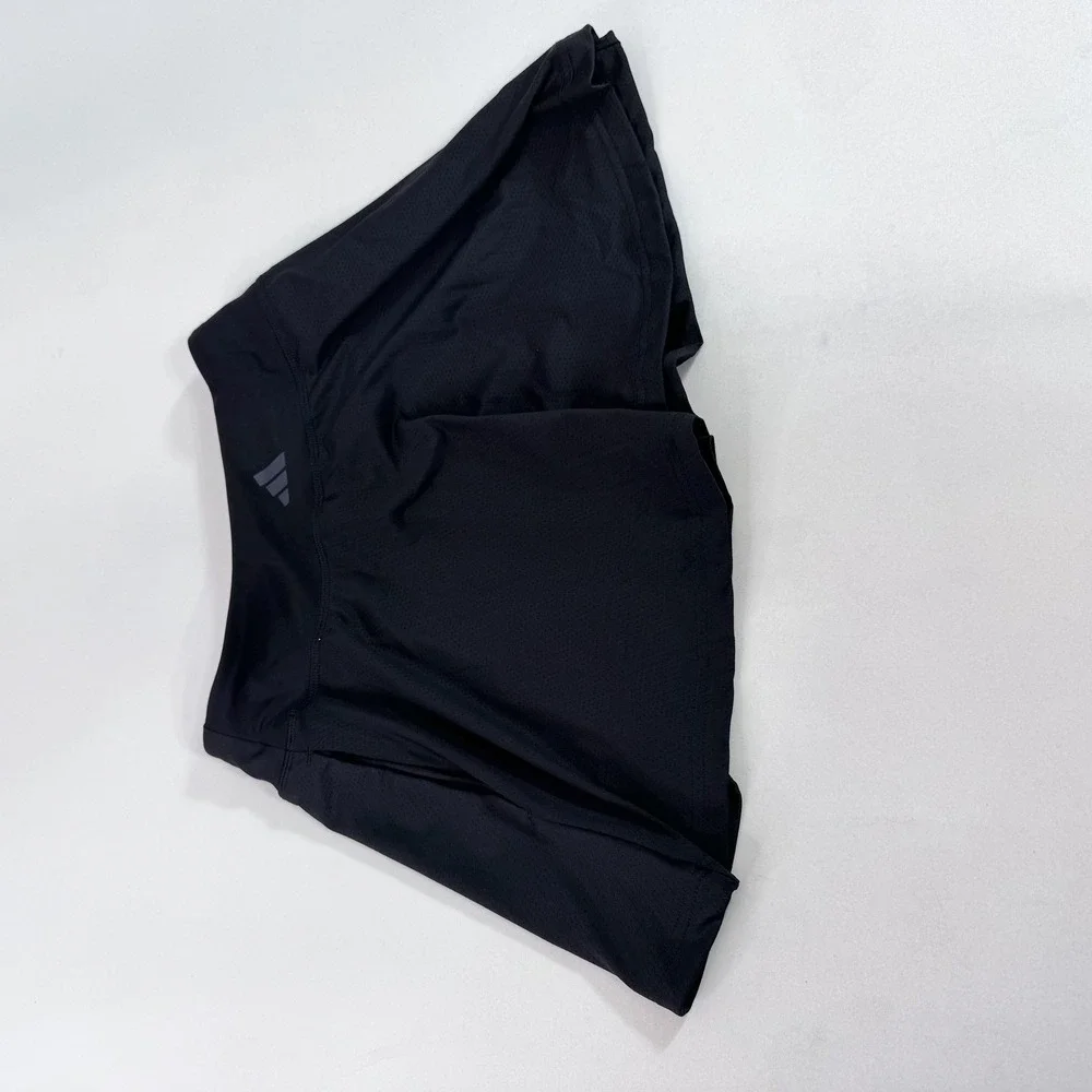 Adidas Skirt Womens Small Black Club PKT‎ ClimaCool Tennis Athletic New